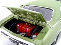 1970 Chevrolet Chevelle SS 454 Pro Street Green 1/24 Diecast Car Unique Replicas 18675