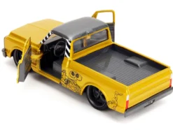1972 Chevrolet Cheyenne Pickup Truck Gold Metallic with Gray Top