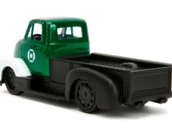 1952 Chevrolet COE Pickup Truck Green Metallic and Black and Green Lantern Diecast Figure DC Comics Hollywood Rides Series 1/32 Diecast Model Car Jada 33093