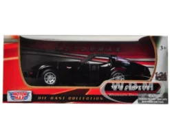 1979 Chevrolet Corvette Black 1/24 Diecast Car Model Motormax 73244