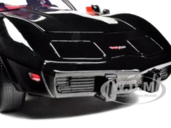 1979 Chevrolet Corvette Black 1/24 Diecast Car Model Motormax 73244