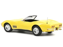 1969 Chevrolet Corvette Cabriolet Daytona Yellow 1/18 Diecast Model Car by Norev