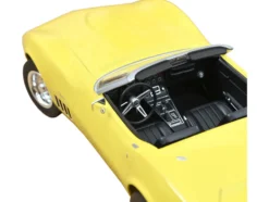 1969 Chevrolet Corvette Cabriolet Daytona Yellow 1/18 Diecast Model Car by Norev