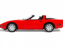 1995 Chevrolet Corvette C4 Convertible Torch Red 1/18 Model Car by GT Spirit