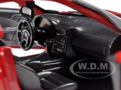 2005 Chevrolet Corvette C6 Coupe Red 1/24 Diecast Model Car Motormax 73270