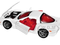 1997 Chevrolet Corvette C5 Coupe White with Red Interior 