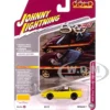 2003 Chevrolet Corvette Convertible "50th Anniversary" Millennium Yellow "Classic Gold Collection" 1/64 Diecast Model Car by Johnny Lightning