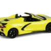 2022 Chevrolet Corvette C8.R Convertible Yellow with Silver Stripes "Barrett-Jackson" Series 15 1/64 Diecast Model Car by Greenlight