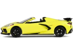 2022 Chevrolet Corvette C8.R Convertible Yellow with Silver Stripes