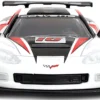 2005 Chevrolet Corvette C6R #16 White with Black and Red Graphics "Collection" Series 1/64 Diecast Model Car by Majorette