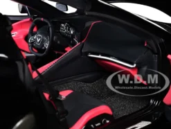 2020 Chevrolet Corvette C8 Stingray Black 1/18 Model Car by Autoart