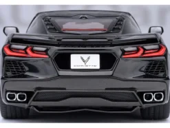 2020 Chevrolet Corvette C8 Stingray Black 1/18 Model Car by Autoart