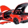 2020 Chevrolet Corvette C8 Stingray Torch Red 1/18 Model Car by Autoart