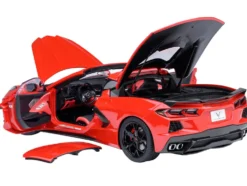 2020 Chevrolet Corvette C8 Stingray Torch Red 1/18 Model Car by Autoart