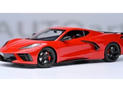 2020 Chevrolet Corvette C8 Stingray Torch Red 1/18 Model Car by Autoart