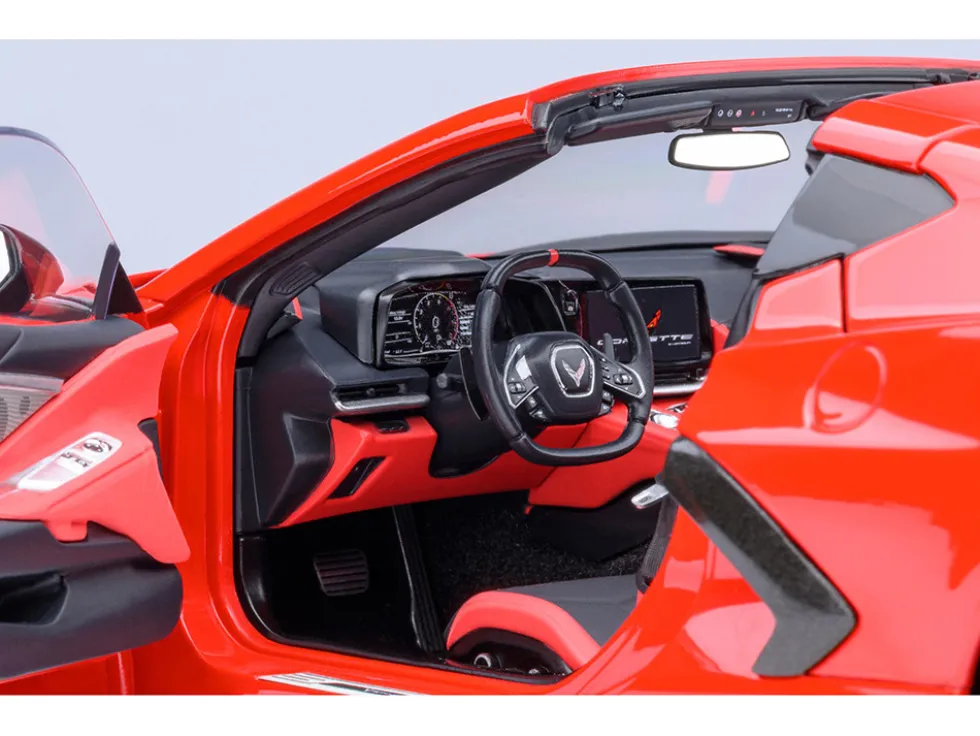 2020 Chevrolet Corvette C8 Stingray Torch Red 1/18 Model Car by Autoart