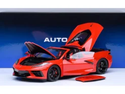 2020 Chevrolet Corvette C8 Stingray Torch Red 1/18 Model Car by Autoart