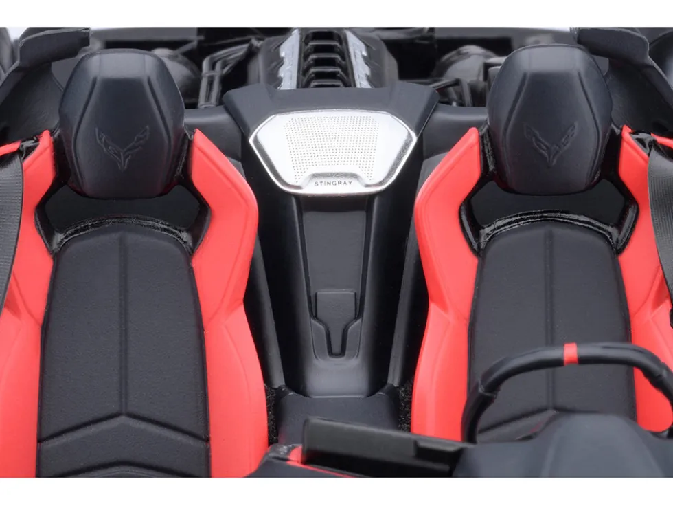 2020 Chevrolet Corvette C8 Stingray Torch Red 1/18 Model Car by Autoart