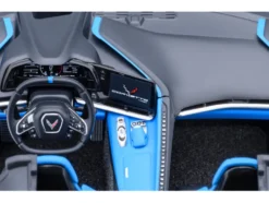 2020 Chevrolet Corvette C8 Stingray Rapid Blue 1/18 Model Car by Autoart