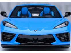 2020 Chevrolet Corvette C8 Stingray Rapid Blue 1/18 Model Car by Autoart