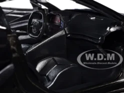 2020 Chevrolet Corvette C8 Stingray Black with Silver Stripes 
