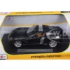 2014 Chevrolet Corvette C7 Stingray Police Matt Black 1/18 Diecast Model Car Maisto 36212
