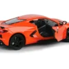 2020 Chevrolet Corvette C8 Stingray Orange Timeless Legends 1/24 Diecast Model Car Motormax 79360