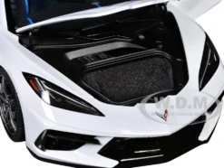 2020 Chevrolet Corvette C8 Stingray Ceramic Matrix Gray Metallic 1/18 Model Car by Autoart