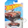 1962 Chevrolet Corvette Gasser Mad Mouse Copper Metallic with Black Stripes HW Drag Strip Series Diecast Model Car Hot Wheels HHF59