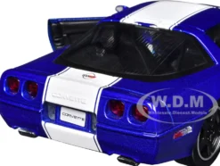 1996 Chevrolet Corvette Grand Sport Blue Metallic with White Stripes 