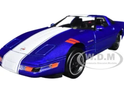 1996 Chevrolet Corvette Grand Sport Blue Metallic with White Stripes 