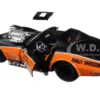 1970 Chevrolet Corvette Harley Davidson Black/Orange 1/24 Diecast Model Car Maisto 32193