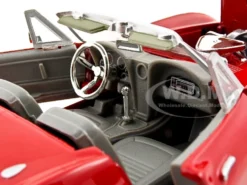 1967 Chevrolet Corvette Red Convertible 1/24 Diecast Car Model Motormax 73224