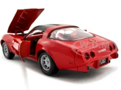 1979 Chevrolet Corvette Red 1/24 Diecast Model Car Motormax 73244