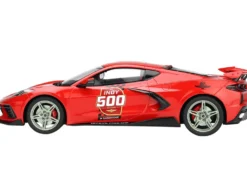 2020 Chevrolet Corvette Stingray C8 Torch Red Official Pace Car 104th Indianapolis 500 2020 1/18 Model Car Real Art Replicas 18014