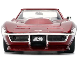 1969 Chevrolet Corvette Stingray ZL1 Red Metallic with Stars and Stripes Graphics