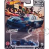 Chevrolet Corvette Z06 Drag Racer "Speed Society" Blue Metallic with Graphics "Boulevard" Series Diecast Model Car by Hot Wheels