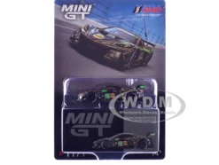 Chevrolet Corvette Z06 GT3.R #13 Matt Bell - Orey Fidani - Lars Kern - Marvin Kirchhofer "AWA" GTD Class Winner IMSA "24 Hours of Daytona" (2025) Limited Edition 1/64 Diecast Model Car by Mini GT