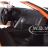 2019 Chevrolet Corvette ZR1 Orange Black Accents 1/24 Diecast Model Car Motormax 79356