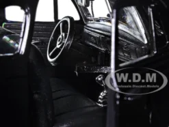 1939 Chevrolet Coupe Lowrider Black Get Low Series 1/24 Diecast Model Car Motormax 79028