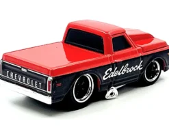 1972 Chevrolet C-10 Pickup Truck Red and Black