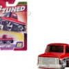 1987 Chevrolet C10 Pickup Truck Red Metallic and Black "Customs" Series 2 Diecast Model Car by CarTuned