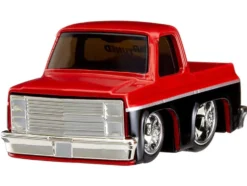 1987 Chevrolet C10 Pickup Truck Red Metallic and Black 