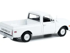 1968 Chevrolet C-10 Pickup Truck White "Starsky and Hutch" (1975-1979) TV Series 1/18 Diecast Model Car Highway 61 HWY-18044