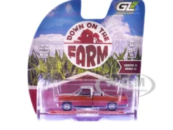 1968 Chevrolet C-10 Pickup Truck with Toolbox Orange and Beige "Down on the Farm" Series 11 1/64 Diecast Model by Greenlight