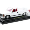 1993 Chevrolet C1500 SS 454 Pickup Truck White with Red Interior Limited Edition to 9600 pieces Worldwide 1/24 Diecast Model Car by M2 Machines