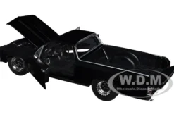 1967 Chevrolet El Camino Matt Black Fast & Furious Series 1/24 Diecast Model Car Jada 34413