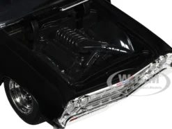 1967 Chevrolet El Camino Matt Black Fast & Furious Series 1/24 Diecast Model Car Jada 34413