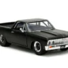 1967 Chevrolet El Camino Matt Black Fast & Furious Series 1/32 Diecast Model Car Jada 34414