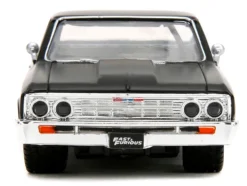 1967 Chevrolet El Camino Matt Black Fast & Furious Series 1/32 Diecast Model Car Jada 34414